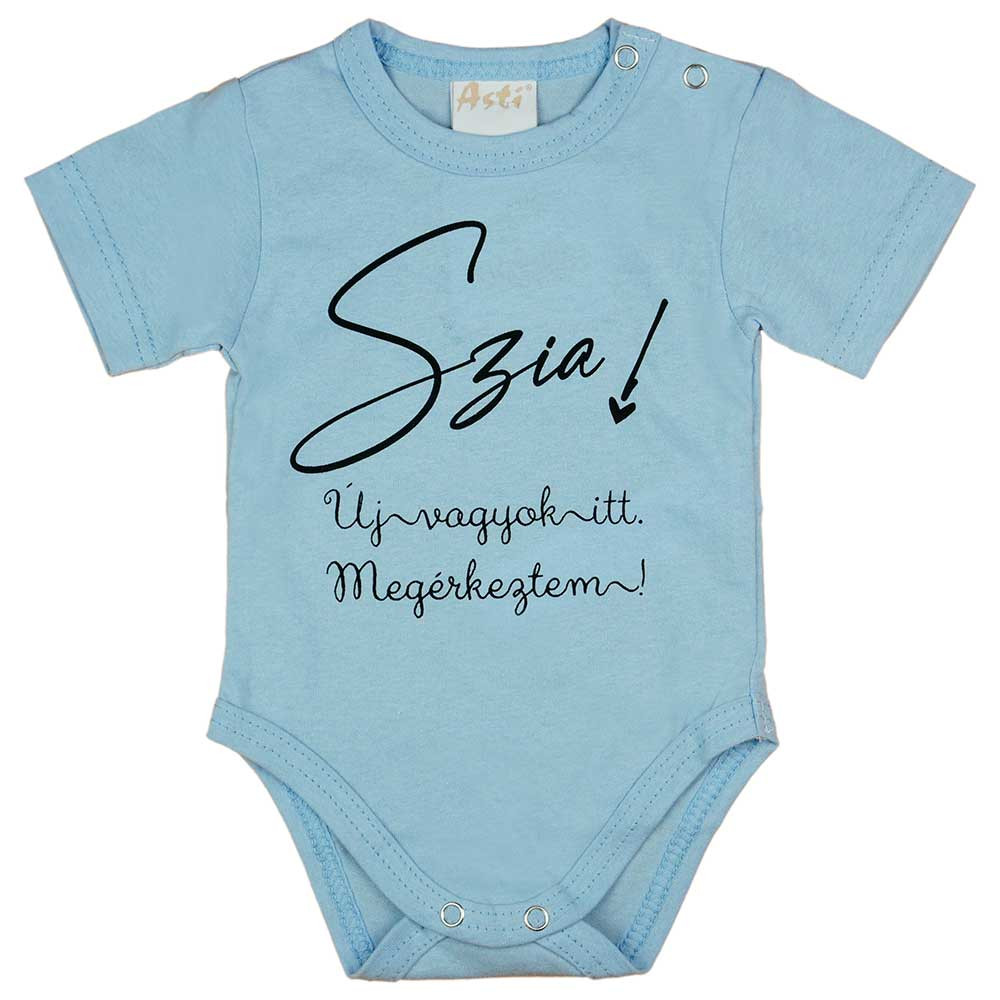 babashop.hu - Rövid ujjú feliratos baba body
