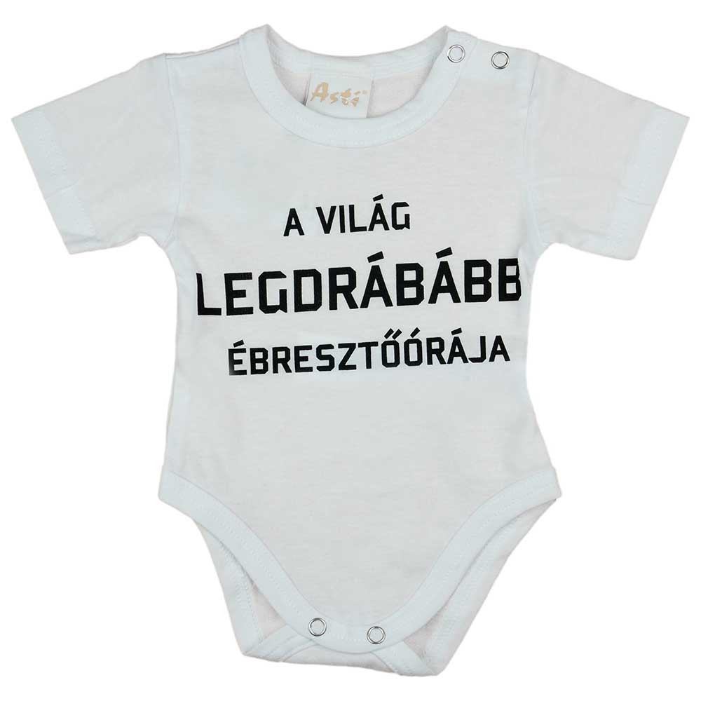 babashop.hu - Rövid ujjú feliratos baba body
