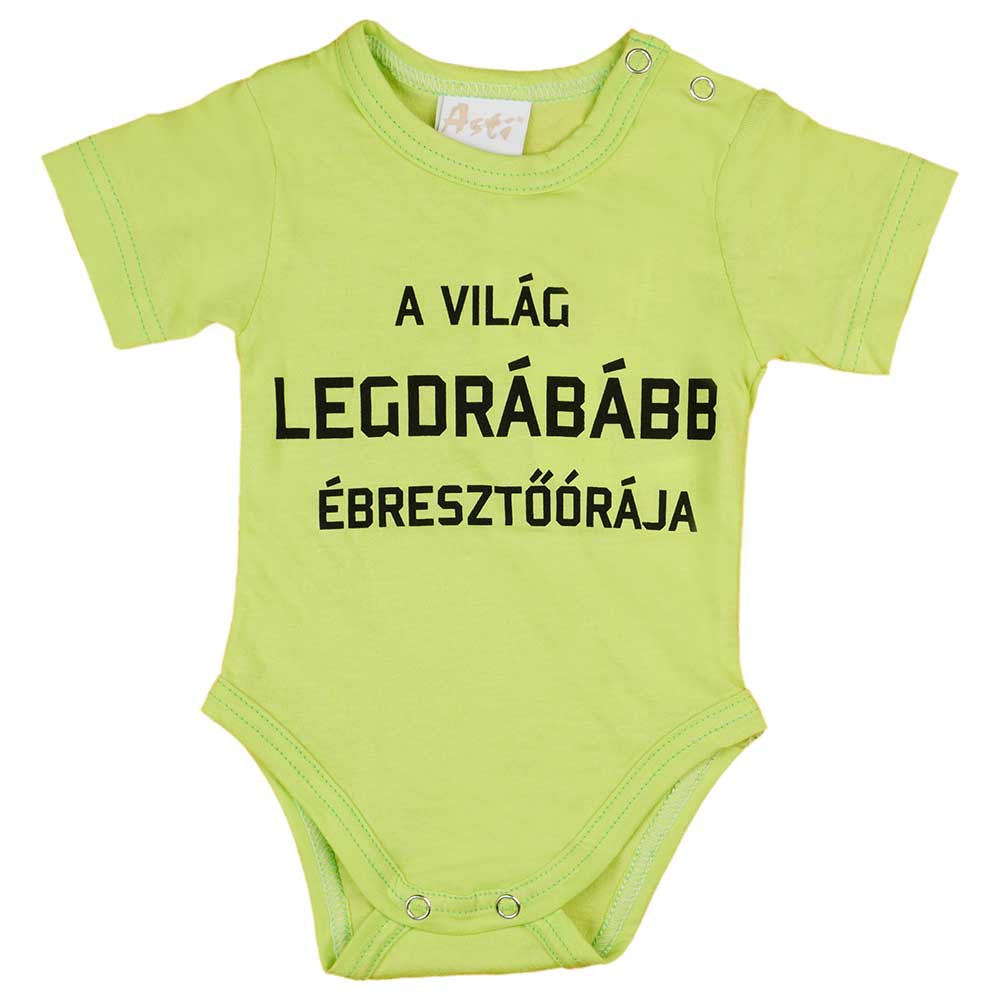 babashop.hu - Rövid ujjú feliratos baba body