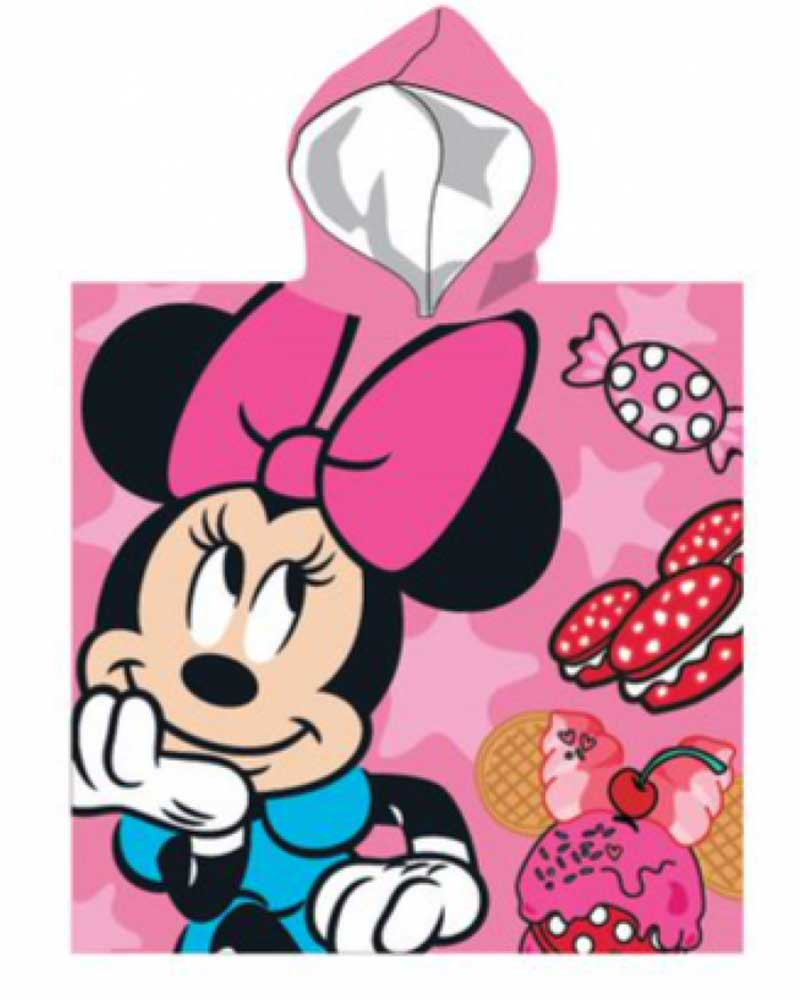 babashop.hu - Minnie egér kislány frottír fürdőponcsó