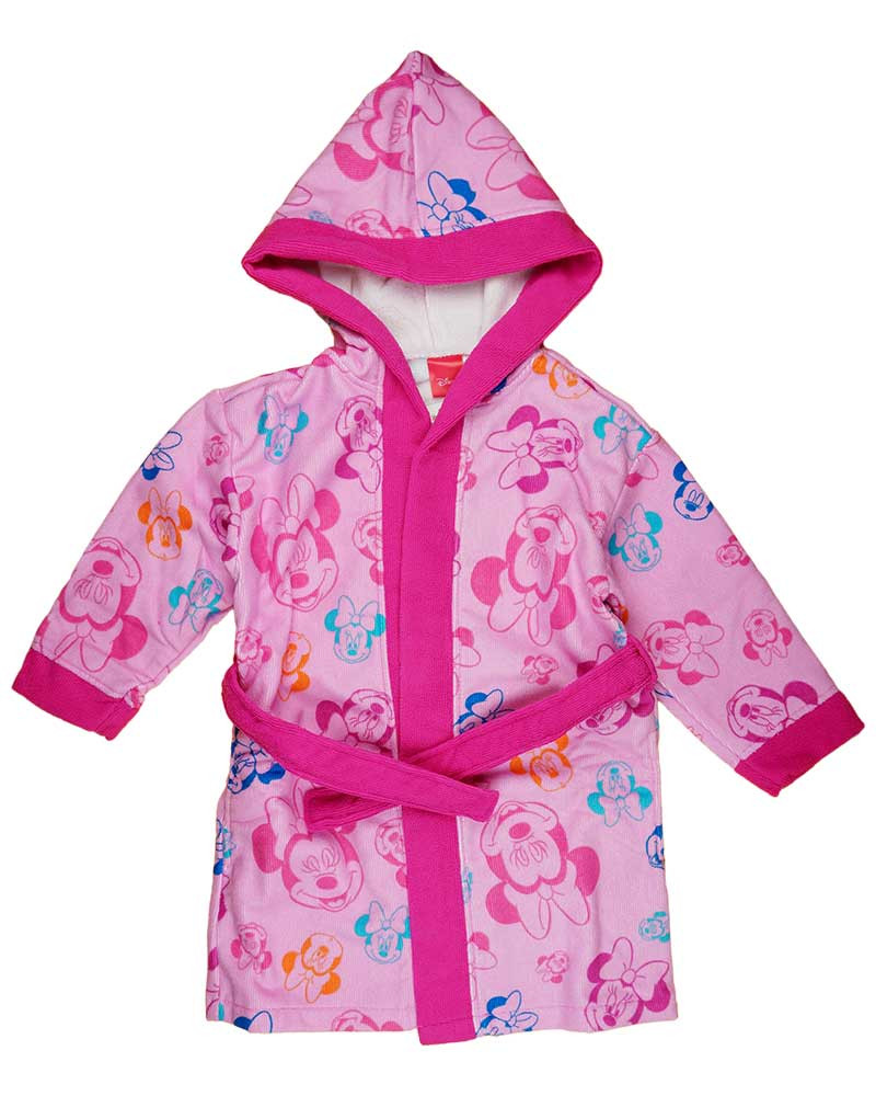babashop.hu - Minnie egér mintás kapucnis frotír köntös