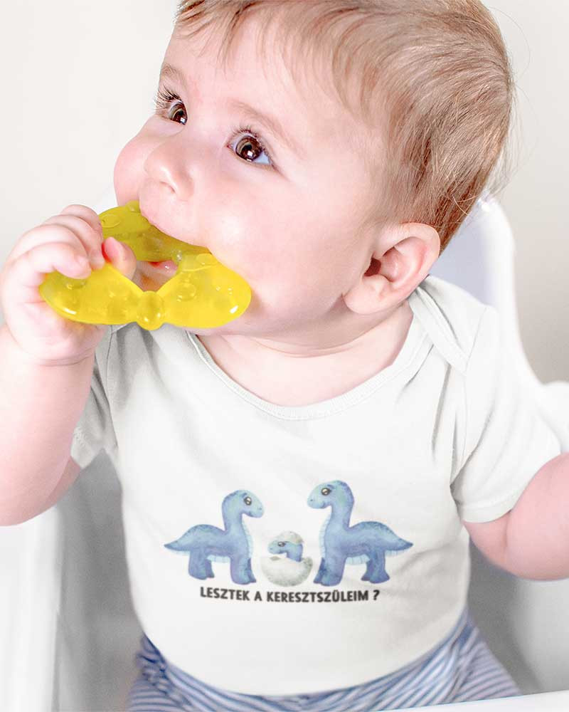 babashop.hu - Keresztszülő felkérő rövid ujjú baba body