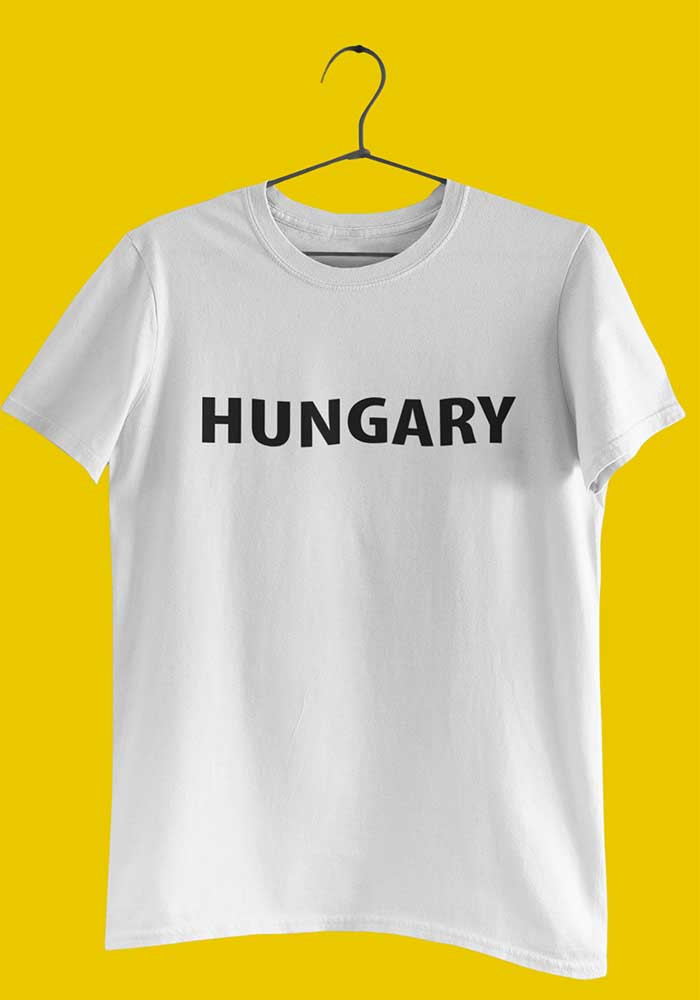 babashop.hu - Rövid ujjú gyerek póló Hungary felirattal