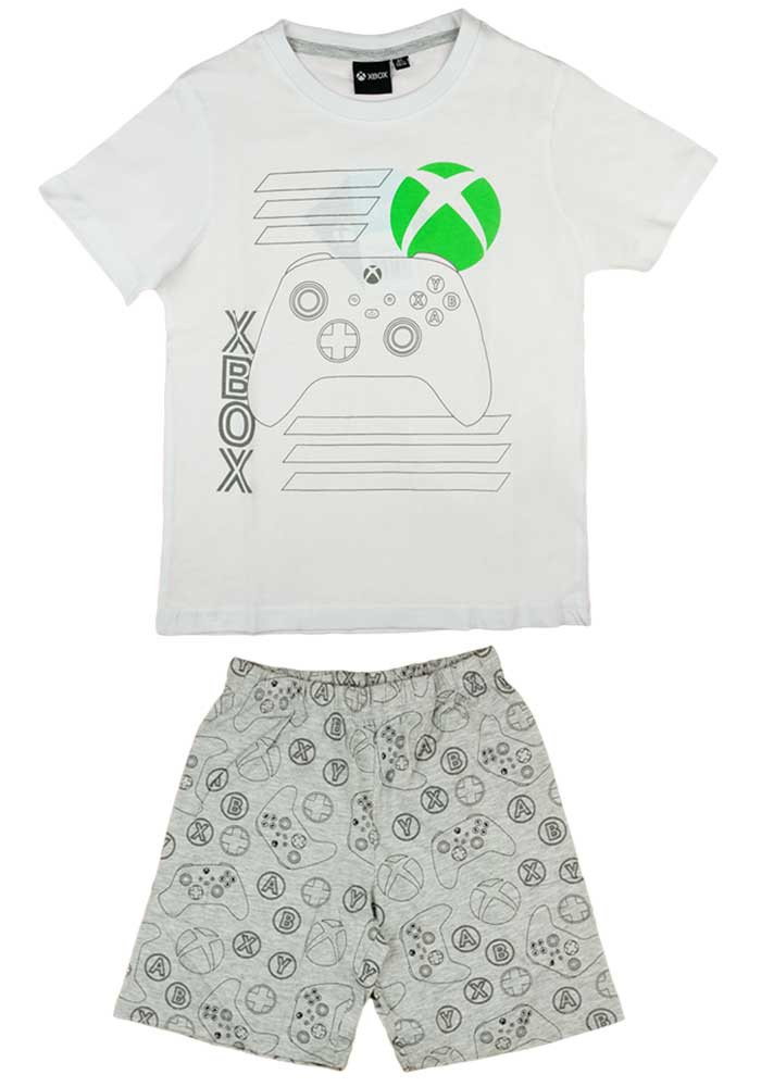babashop.hu - 2 részes nyári fiú pizsama Xbox mintával