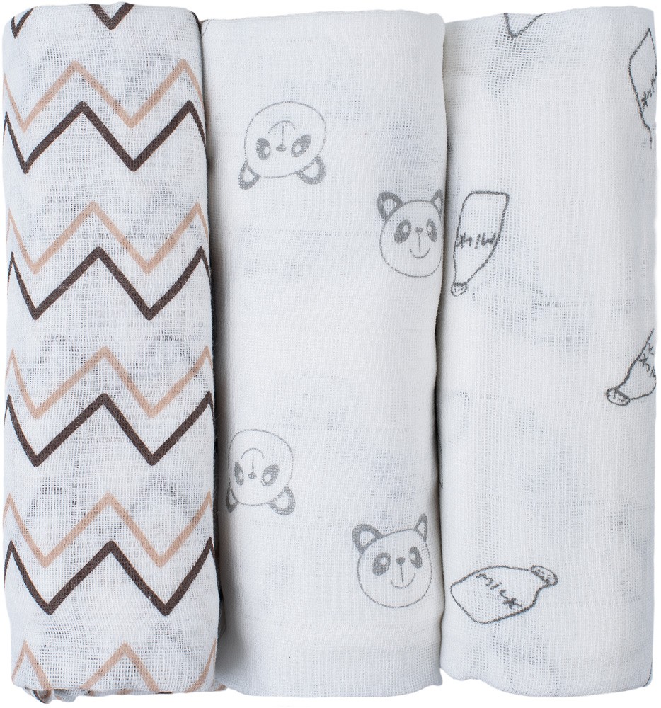 babashop.hu - BUBABA TEXTIL PELENKA - 3 DB