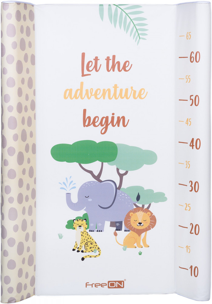 babashop.hu - FreeON pelenkázó lap puha 50x70 cm - Szafari
