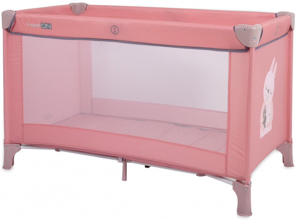 babashop.hu - FreeON Love utazóágy - Rózsaszín nyuszi