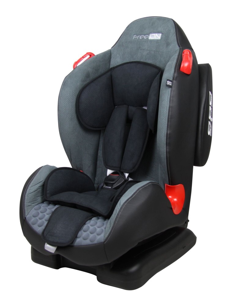 babashop.hu - FreeON Kalisto Premium gyerekülés 9-25 kg - Szürke-fekete