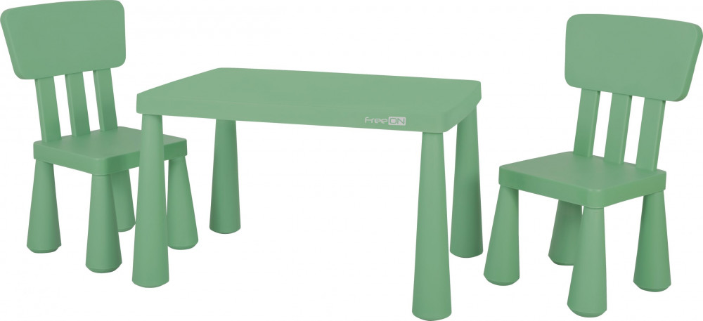 babashop.hu - FreeON műanyag asztal 2 db Janus székkel