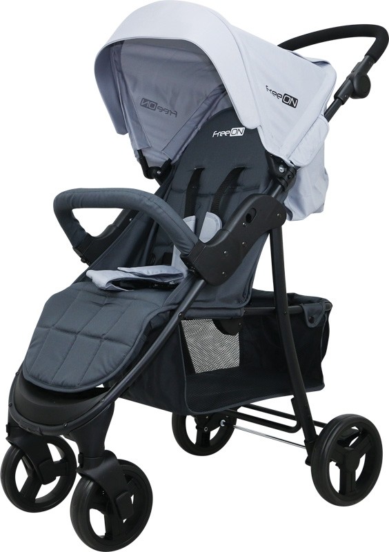 babashop.hu - FreeON Action Duo 2 funkciós babakocsi lábzsákkal - Szürke