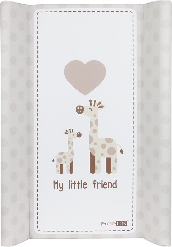 babashop.hu - FreeON pelenkázó lap puha 50x70 cm - Zsiráf
