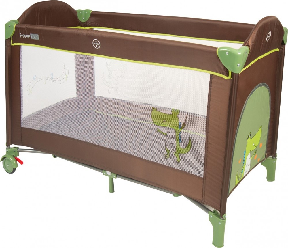 babashop.hu - FreeON utazóágy sima - Crocodile