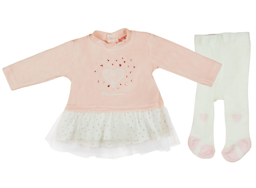 babashop.hu - Losan lányka 2 részes ruha/harisnya szett