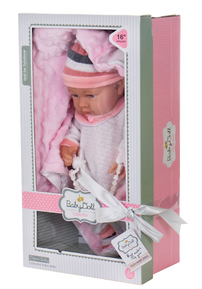 babashop.hu - Apollo Rong Long játékbaba ajándékdobozban kiegészítőkkel 40 cm