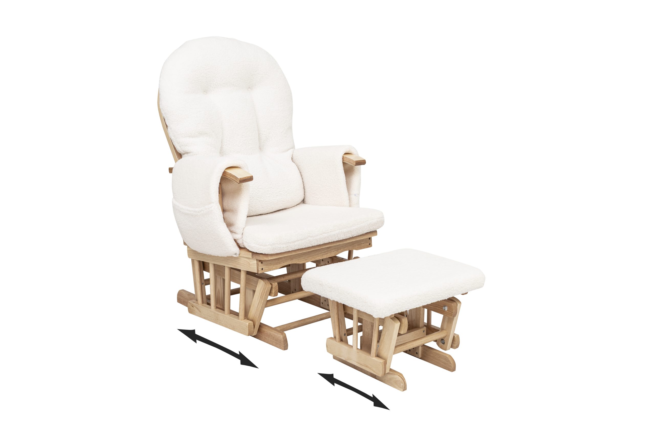 babashop.hu - Klasszik Plusz 2 Hintafotel Teddy