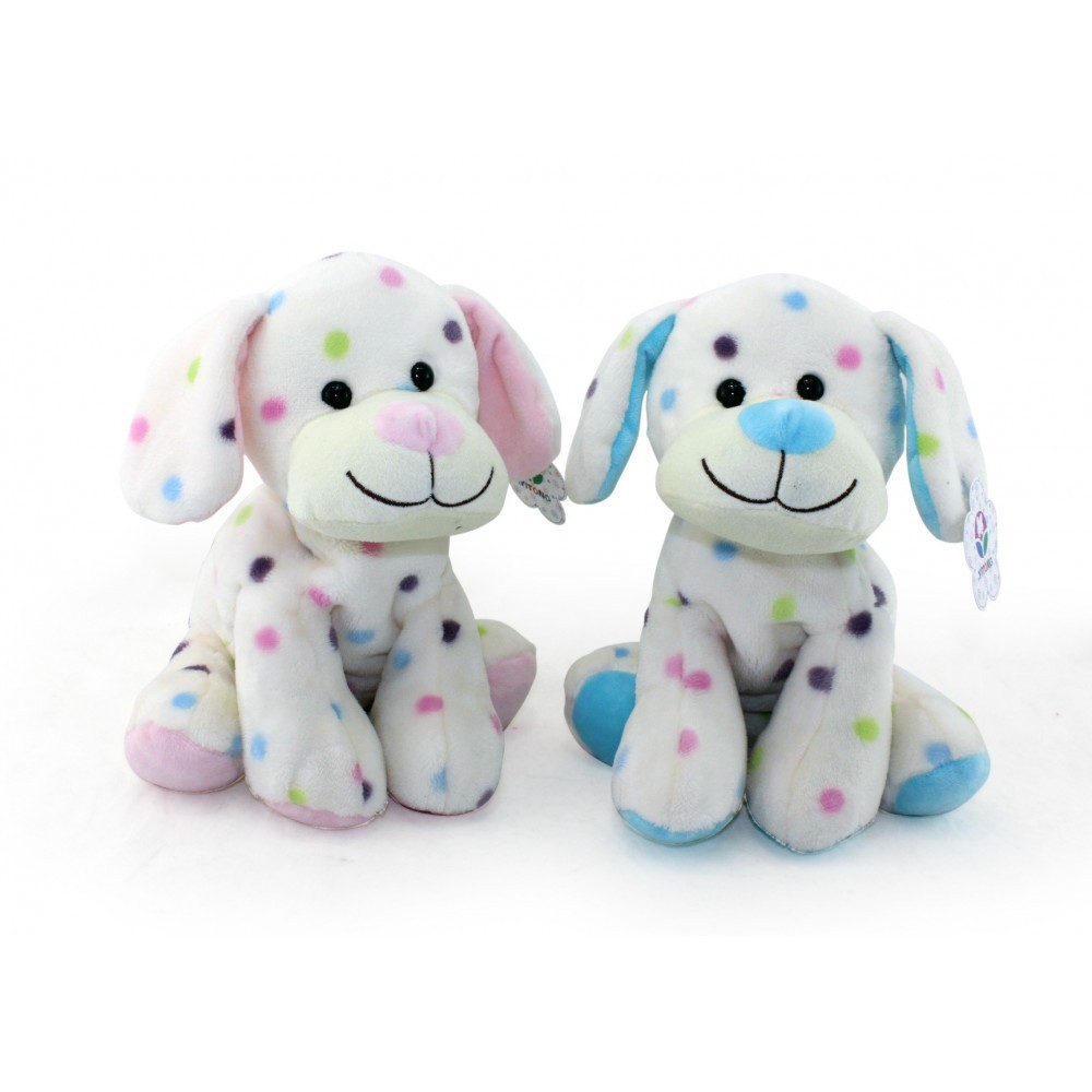 babashop.hu - Baby Hug - Plüss kutya - rózsaszín - 27 cm