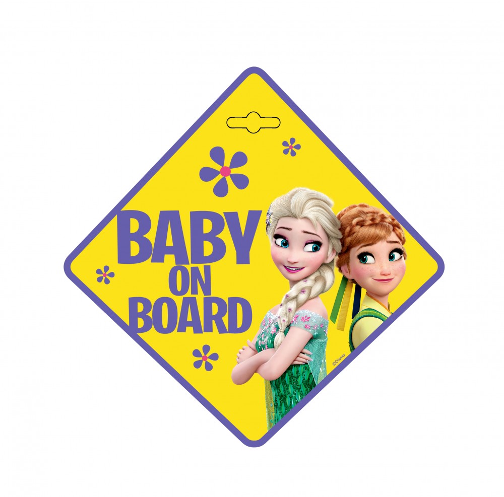 babashop.hu - Disney Baby on Board tábla - Jégvarázs