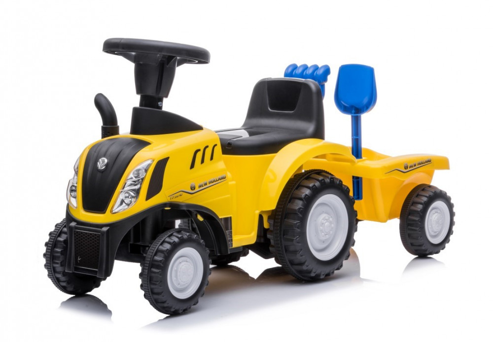 babashop.hu - Sun Baby bébitaxi - New Holland traktor pótkocsival - sárga