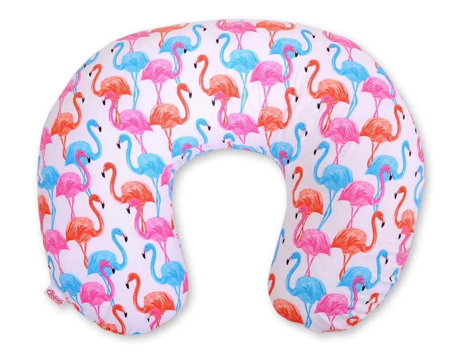babashop.hu - BabyLion Prémium Etető párna - Flamingók