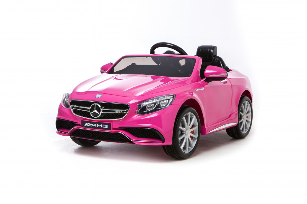 babashop.hu - Hoops Elektromos autó Mercedes Benz S63 (120 cm) - Rózsaszín