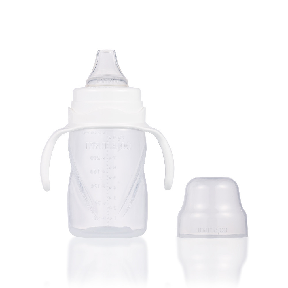 babashop.hu - Mamajoo BPA mentes Itatópohár 270 ml - Fehér