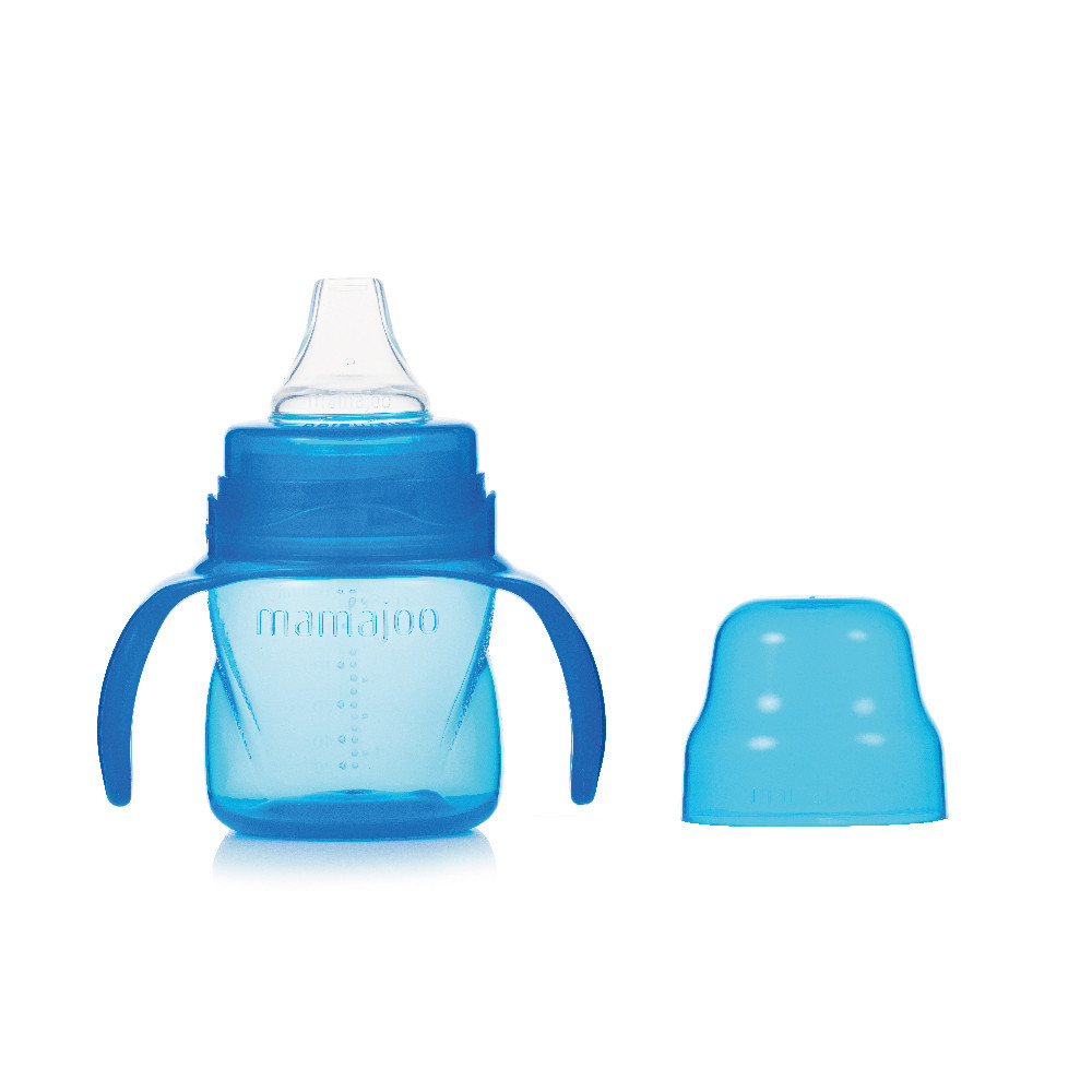 babashop.hu - Mamajoo BPA mentes Itatópohár 160 ml - Kék
