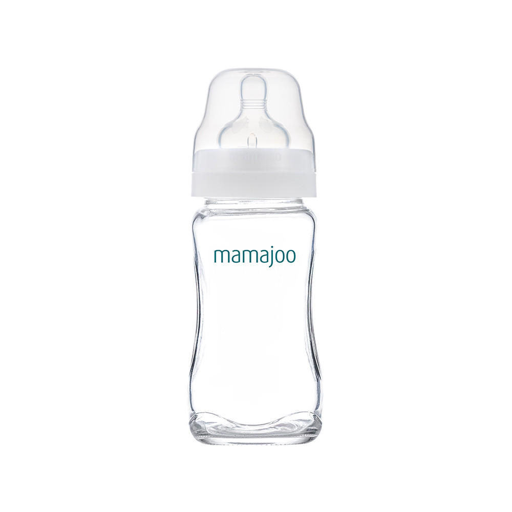 babashop.hu - Mamajoo BPA mentes cumisüveg - 240 ml - üveg