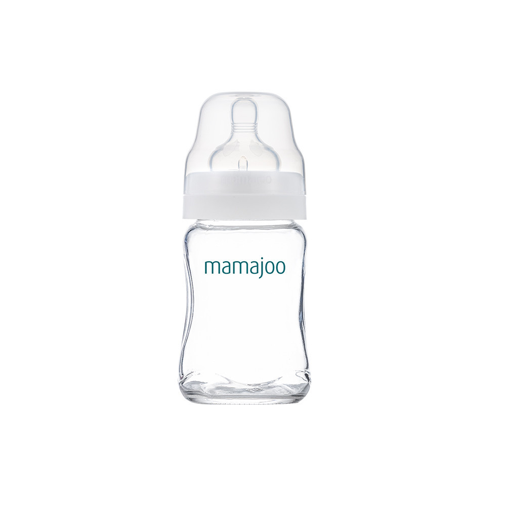 babashop.hu - Mamajoo BPA mentes cumisüveg - 180 ml - üveg