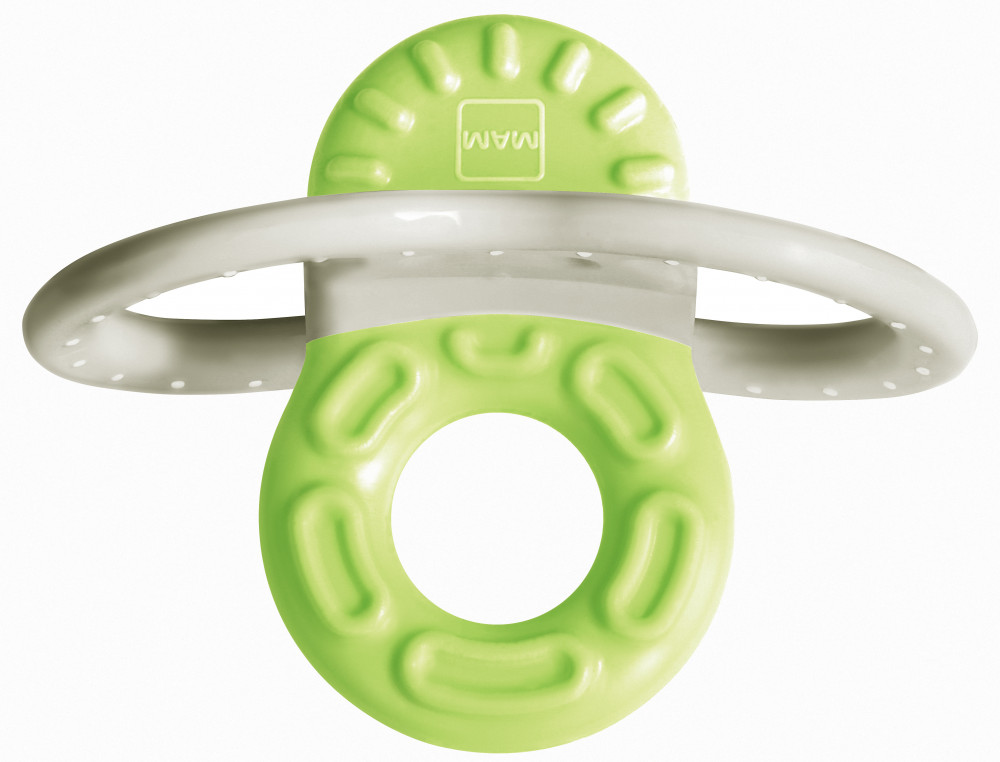 babashop.hu - MAM Bite&Relax 1. mini rágóka 2h+ - Zöld
