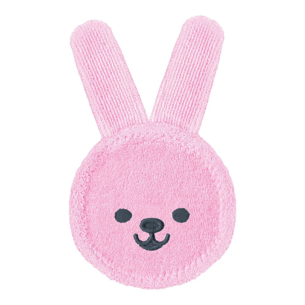 babashop.hu - MAM Oral Care Rabbit fogápoló nyuszi 0h+  - Rózsaszín 