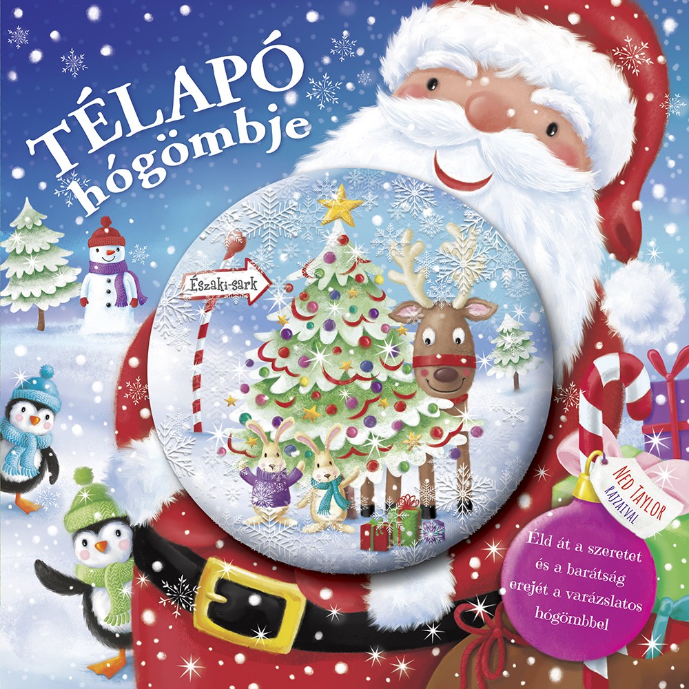 babashop.hu - Napraforgó Csillogó mesevilág - Télapó hógömbje