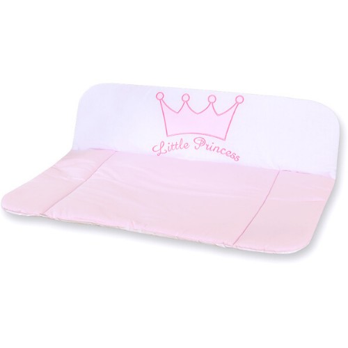 babashop.hu - BabyLion Prémium Textil pelenkázó lap - Rózsaszín Princess